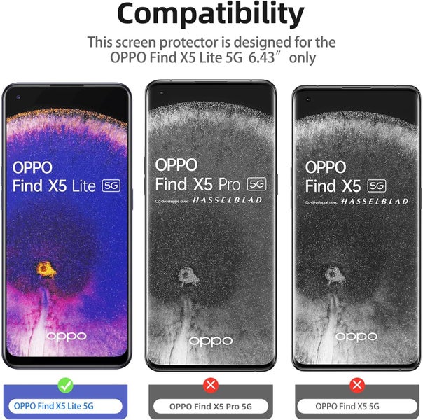 Oppo Find X5 Lite Screen Protector Carousel 2