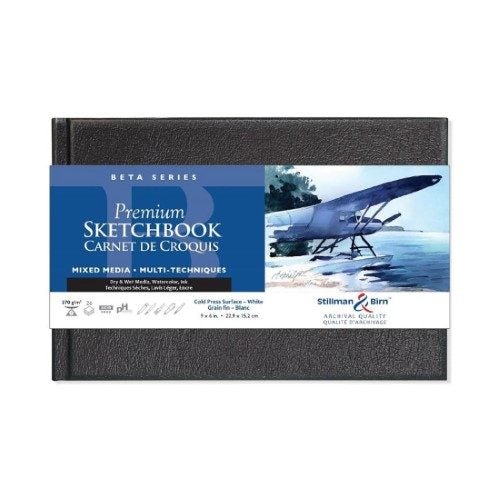 Stillman & Birn BETA Hardback 270gsm 9x6" Sketchbook Carousel 1