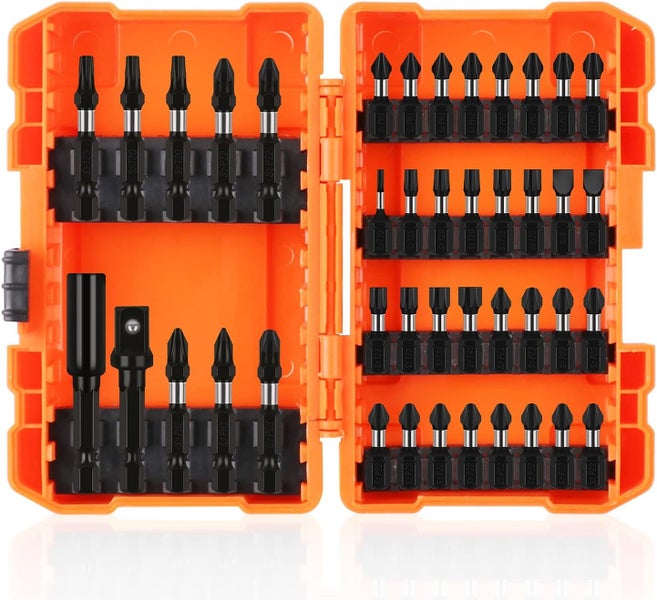 Impact Magnetic Screwdriver Bits Set 42PC Carousel 2