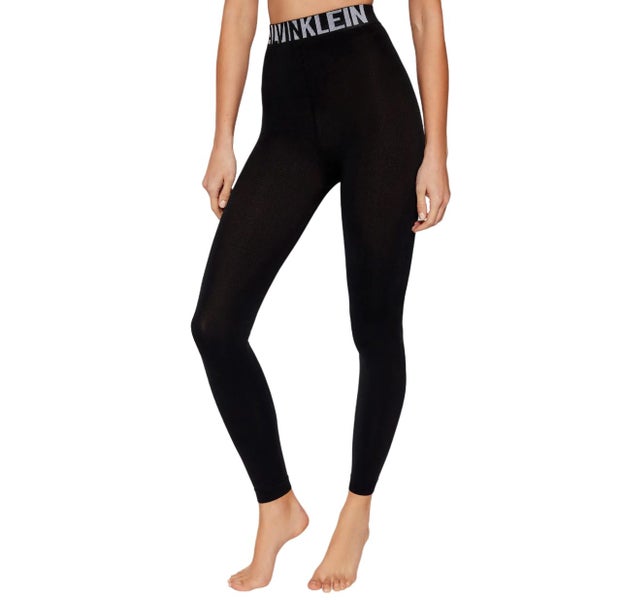 2 x Womens Calvin Klein Black Slim Fit Pull On Leggings Carousel 1