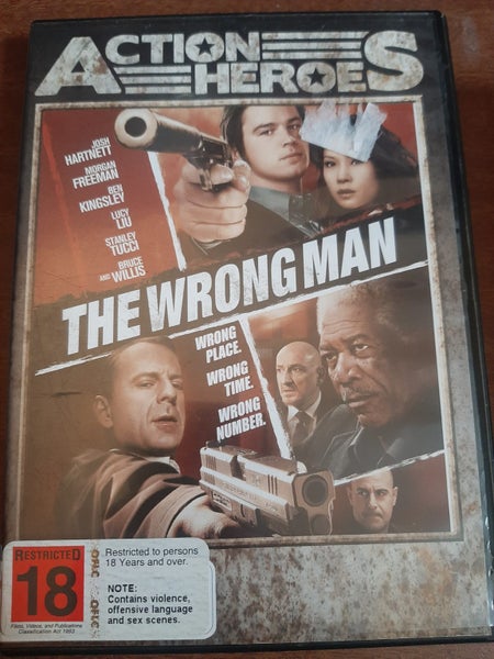 The Wrong Man (Action Heroes)64532782896386110