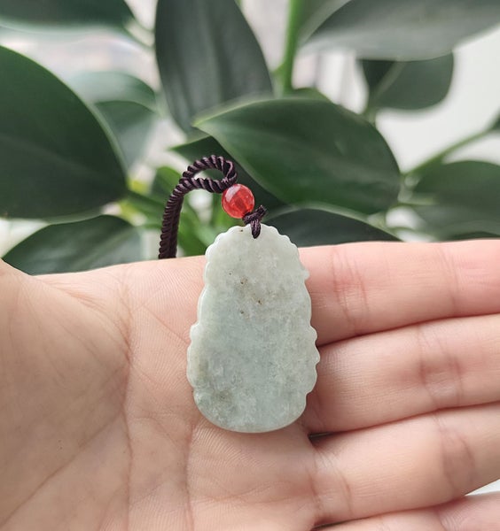 (Authentic Burmese Jadeite) Green Jade Pendant Natural Grade A NGS5SH-39 Carousel 2