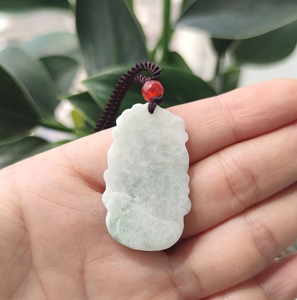 (Authentic Burmese Jadeite) Green Jade Pendant Natural Grade A NGS5SH-50 Carousel 2