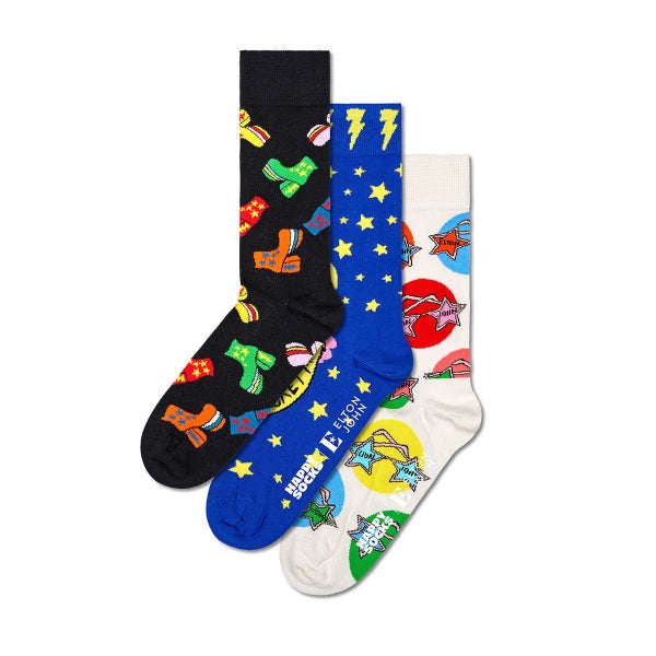 Happy Socks - Elton John Gift Set 3-Pack - 41-46 Carousel 2