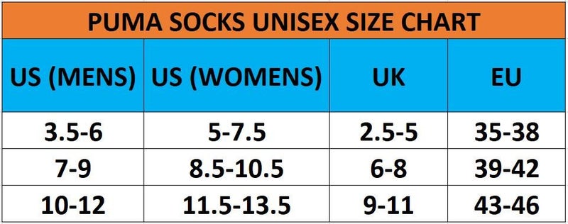 8 x Unisex Puma Performance Training Quarter Crew Black Socks Carousel 5