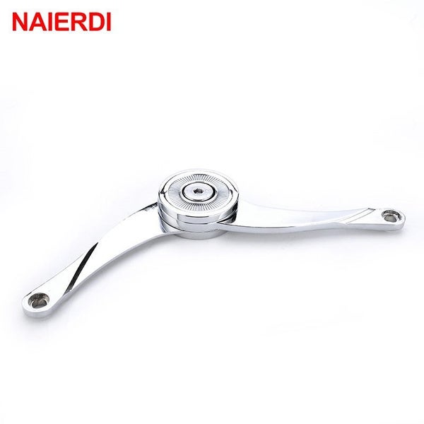 Kitchen cabinet door polished hinge furniture lifting baffle support hardware Carousel 3
