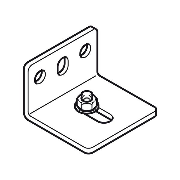 Hafele Slido D-LI11 Mounting Bracket with Screw and Nut Steel 940.42.061 Carousel 1