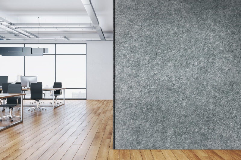 Acoustic Panel - Light Grey Carousel 1