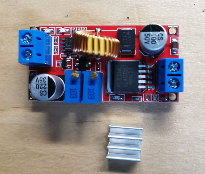 DC-DC adjustable step down voltage converter 5A (Buck Converter) Carousel 1