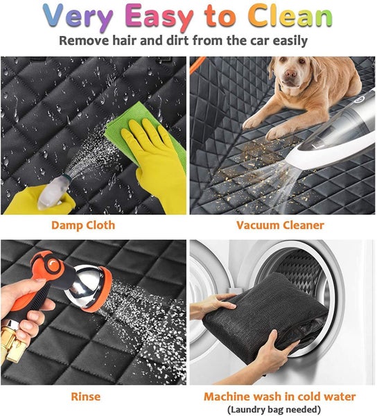Car Pet Dog Seat Cover Large Truck Back Seat Protector Hammock Mat Waterproof Carousel 2