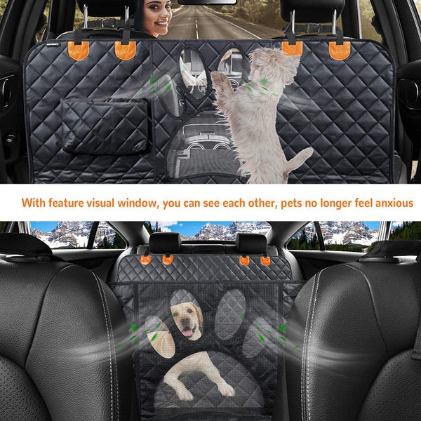 Car Pet Dog Seat Cover Large Truck Back Seat Protector Hammock Mat Waterproof Carousel 7
