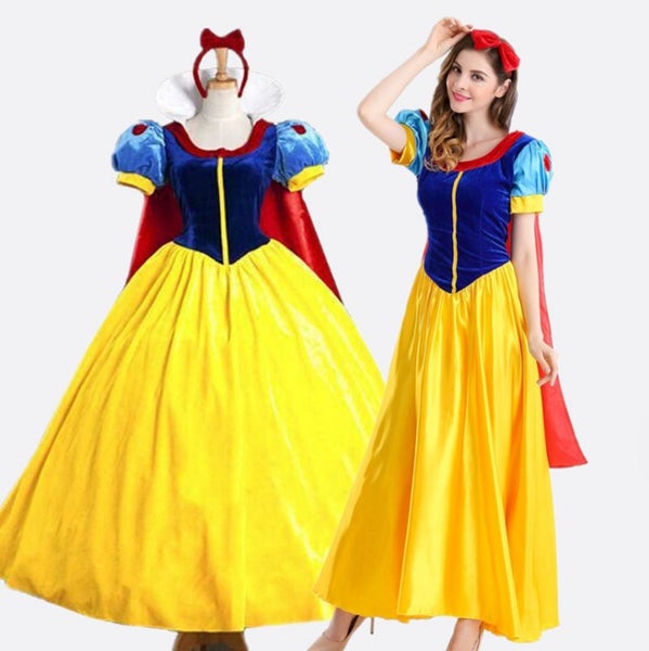 Snow White Dress Petticoat Costume Cosplay J2400YL6 Carousel 1