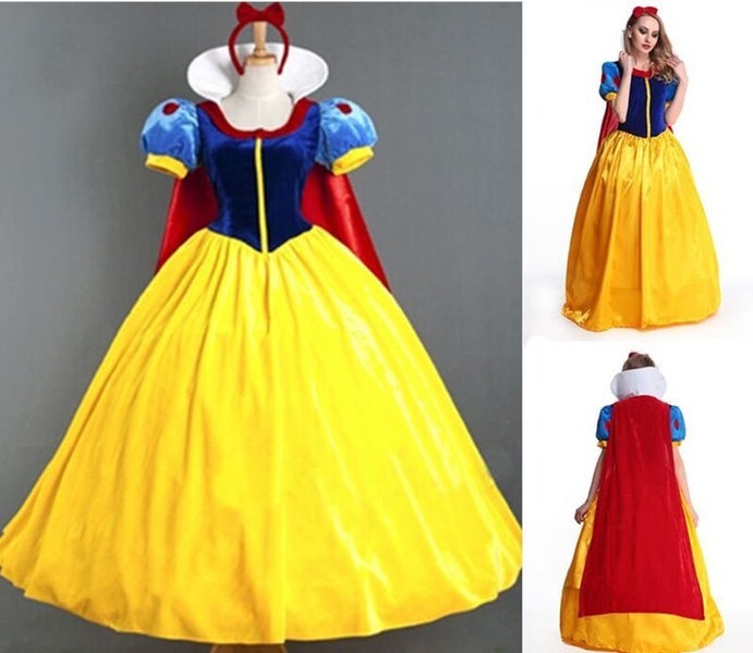 Snow White Dress Petticoat Costume Cosplay J2400YL6 Carousel 2