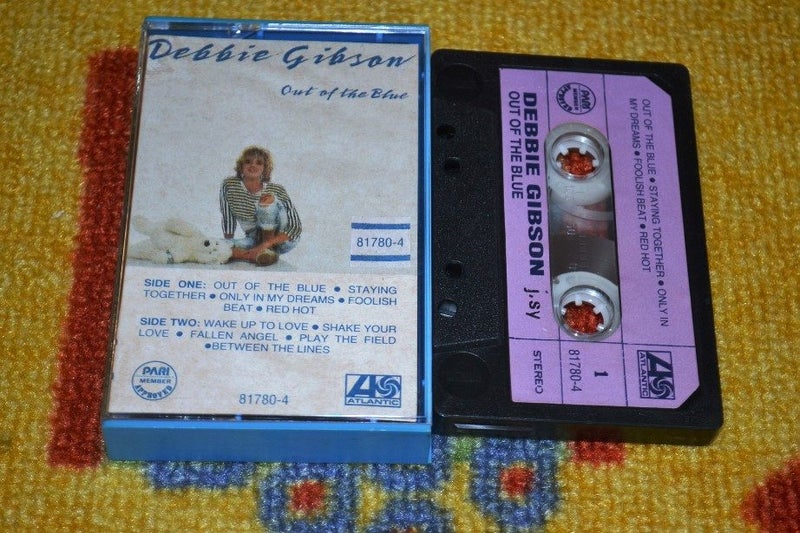 DEBBIE GIBSON Out of the Blue CASSETTE TAPE Carousel 2