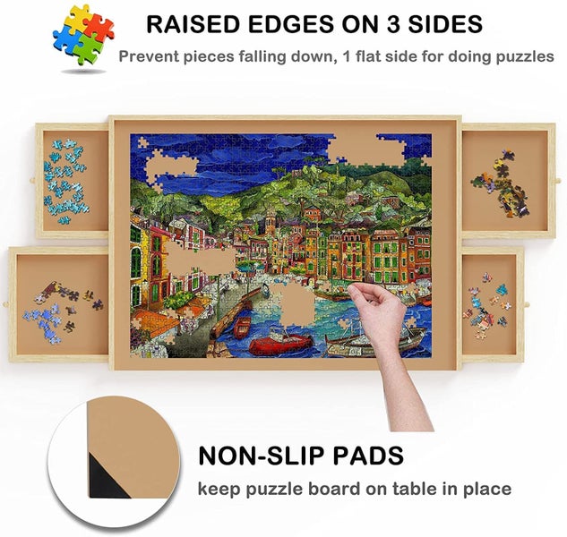 NEW new Jigsaw Table Puzzle Craft Board Table Game *Sale NOW* Carousel 1