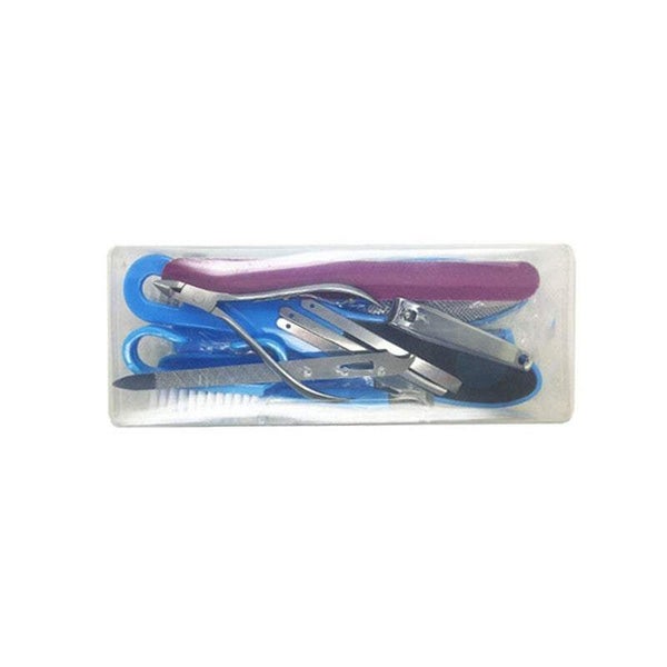 Nail Tools Cuticle Care 16Pcs Manicure Pedicure Grooming Kit Dead Skin Remover Carousel 3