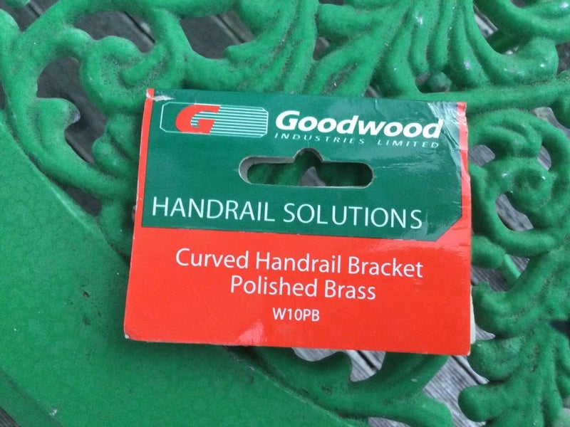 Brand new chrome curved handrail bracket Carousel 2