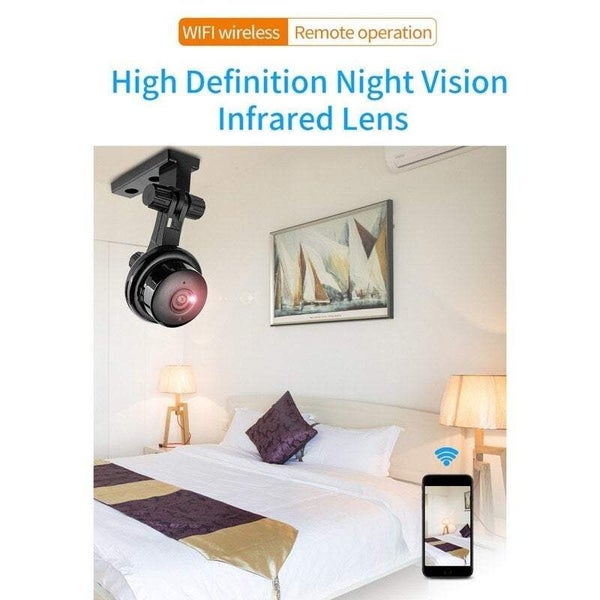 Action Camera Wi Fi Mini Baby Monitor Household Video Monitoring Night Vision W Carousel 5