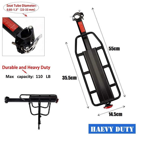 Brand New Bike Carrier Cargo Rack Aluminum Universal *Clearance* Carousel 2