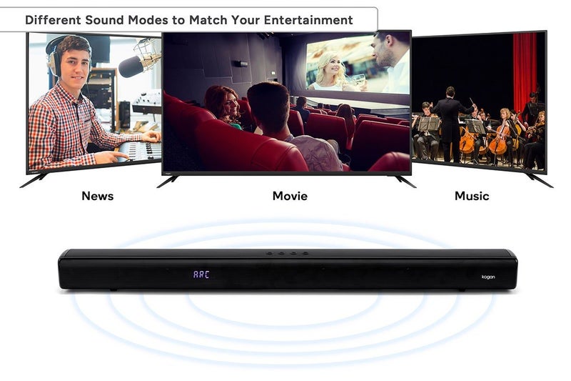 Kogan 7.1.2 Channel 525W Dolby Atmos Soundbar with Subwoofer & Rear Speakers, Carousel 2