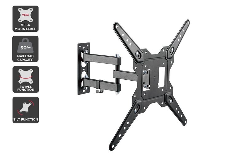 Kogan Tilt Extendable Full Motion Wall Mount for 23" - 55" TVs, KAWLMFM55MA Carousel 1