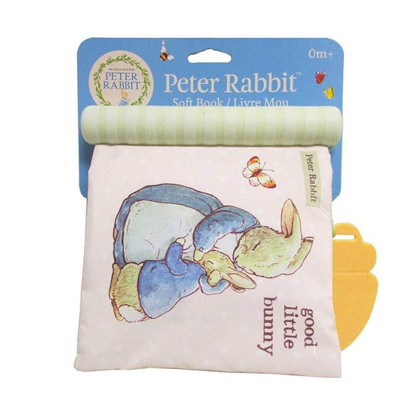 Beatrix Potter Baby Peter Rabbit Bunny Soft Book with Teether Carousel 2