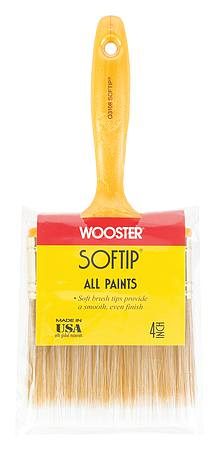 WOOSTER Paint Brush, 4 in, Wall, Synthetic, Soft 38UX43 Carousel 1