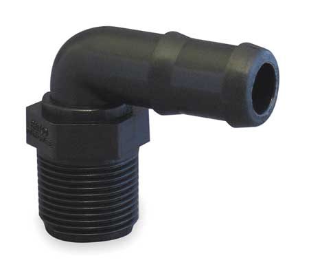 BANJO Barbed Hose Fitting, Hose ID 1/2", NPT 3DTP7 Carousel 1