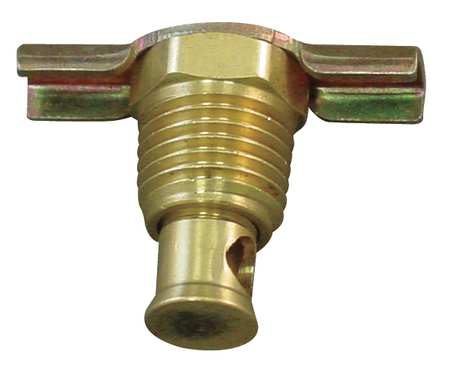 WEATHERHEAD Drain Cock, Brass, MNPT, 3/8 In 6D911 Carousel 1