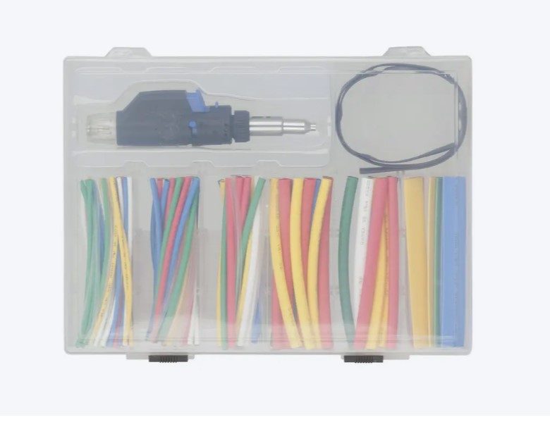 161 Piece Heatshrink Pack with Gas Powered Heat Blower TH1620 Carousel 6
