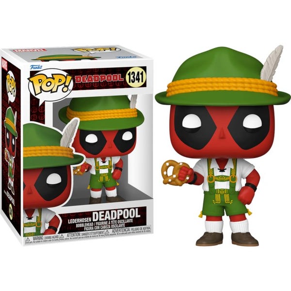 Deadpool - Lederhosen Deadpool Pop! Vinyl Figure Carousel 1