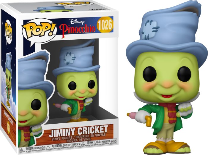 Pinocchio - Street Jiminy Cricket 80th Anniversary Pop! Vinyl Figure Carousel 1