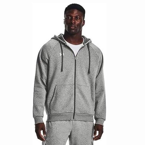 Under Amour Men's Rival Fleece Full Zip Hoodie Carousel 1