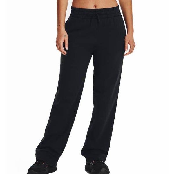 Under Amour Women's Rival Fleece Straight Leg Pants Carousel 1