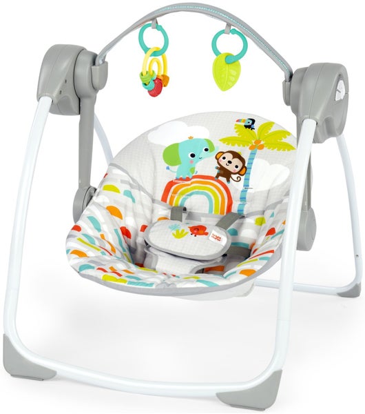 Bright Starts: Playful Paradise Portable Swing Carousel 1