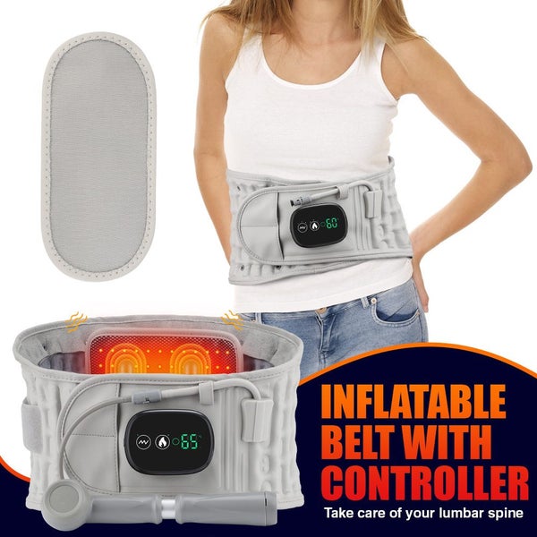 Red Light Heating Massage Belt Inflatable lumbar Heating Physiotherapy Device Carousel 2