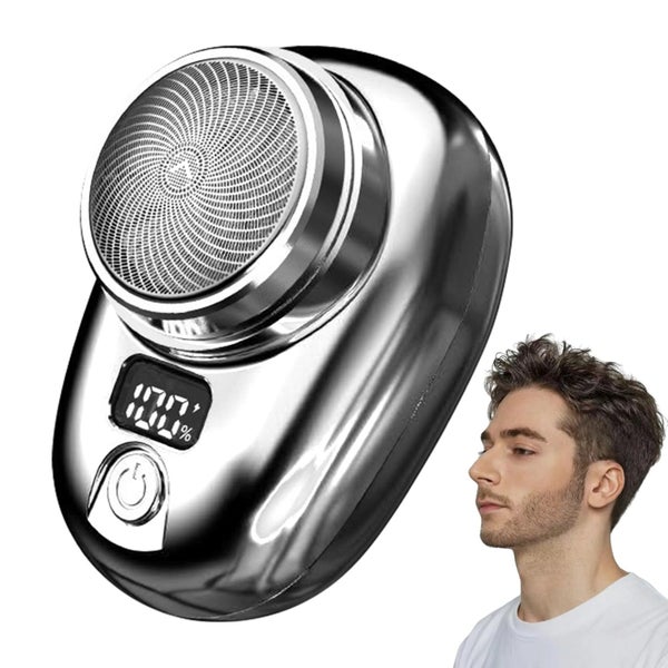 Travel Electric Razor | Portable Shavers for Men with Battery Level Display Carousel 1