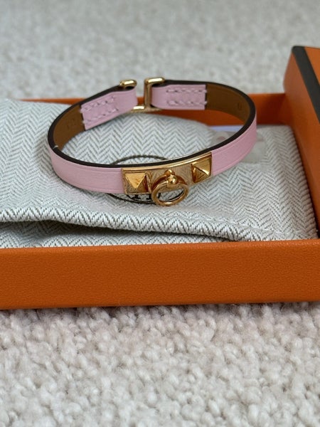 Hermes Mini Rivale Bracelet - Rose Sakura Carousel 2