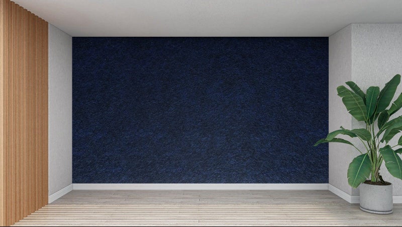 Acoustic Wall Panel - Dark Blue Carousel 2
