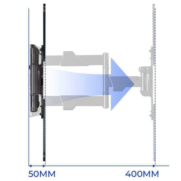 TV Wall Mount Full Motion 32 - 60 inch Carousel 2
