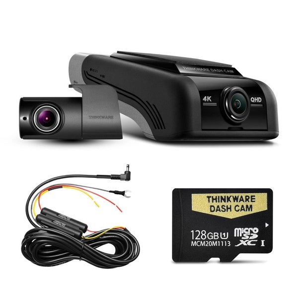 THINKWARE U1000 FRONT & REAR DASH CAM - 128GB Carousel 1
