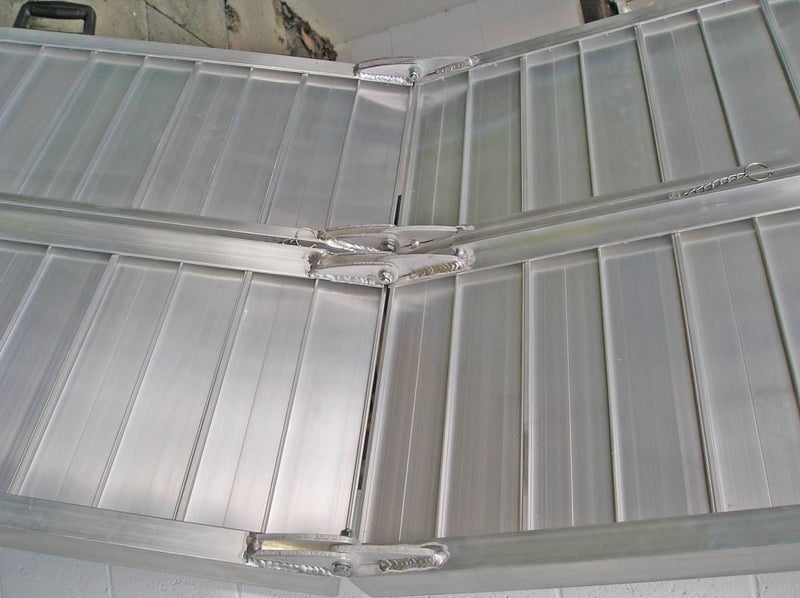 WHEELCHAIR RAMP * 2.1M * PORTABLE FOLDABLE NON SLIP SURFACE AND LIGHT WEIGHT Carousel 4