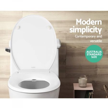 Non Electric Bidet Toilet Seat - White Carousel 1