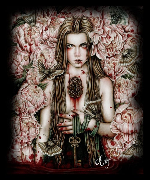 WSH - Savage Garden - Womens Capsleeve T-Shirt by Enys Guerrero Carousel 2