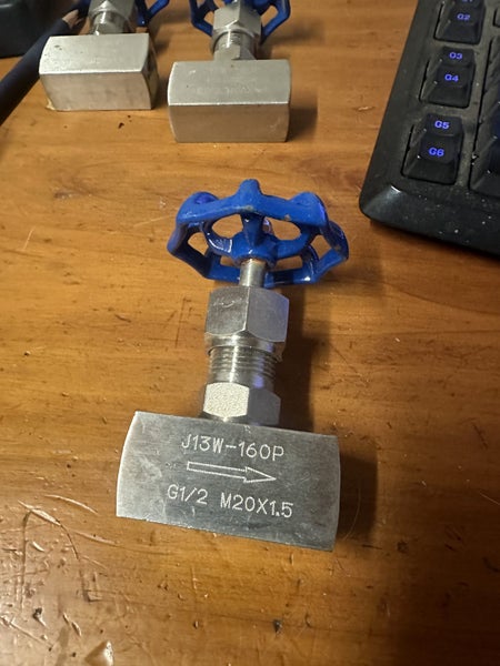 20mm Stainless wheel valve up to 4mpa (580psi) Carousel 1