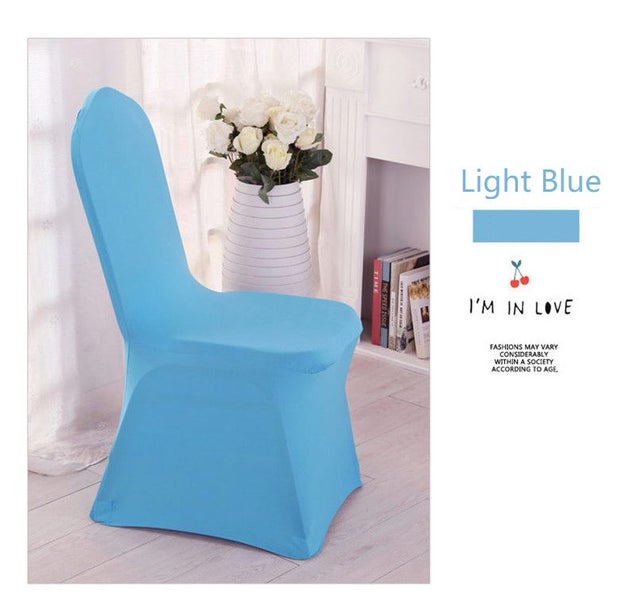 Chair Cover Light Blue Carousel 1