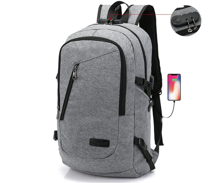 Large Laptop Backpack 15.6 Inch Laptop Bag With Usb Charging Port, Suitable F... Carousel 1
