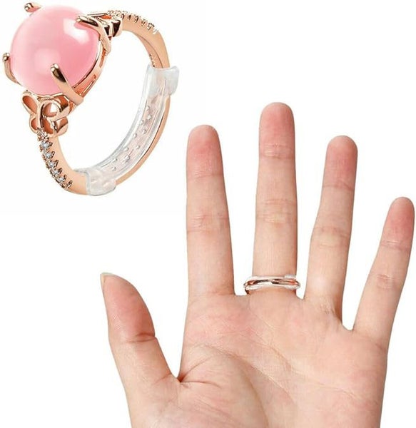 12PCS Invisible Tightener Ring Size Reducer Resizing Adjuster Pad Resizing Tools Carousel 2