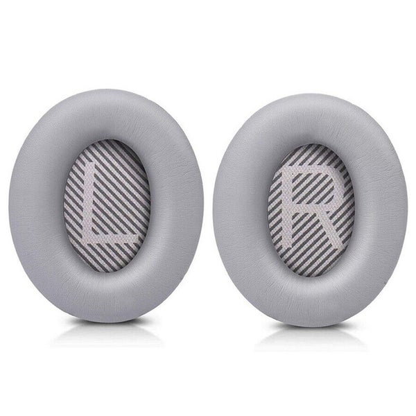 Pair of Replacement Ear Pads Cushions for Bose QC35 QC35ll -Light Grey Carousel 2