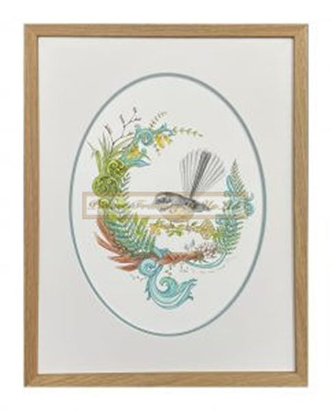 The New Home Fantail Ltd Edition Framed Print Stocktake Sale Carousel 1